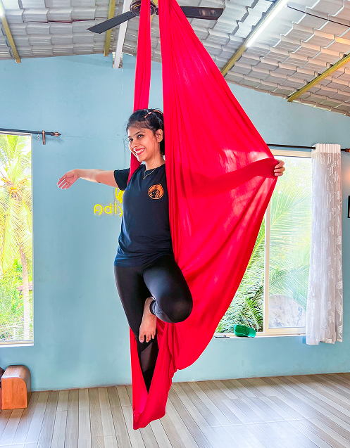 Aerial yoga teacher training