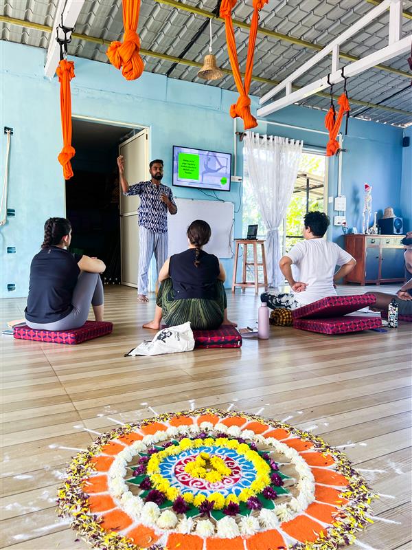 Aerial yoga india