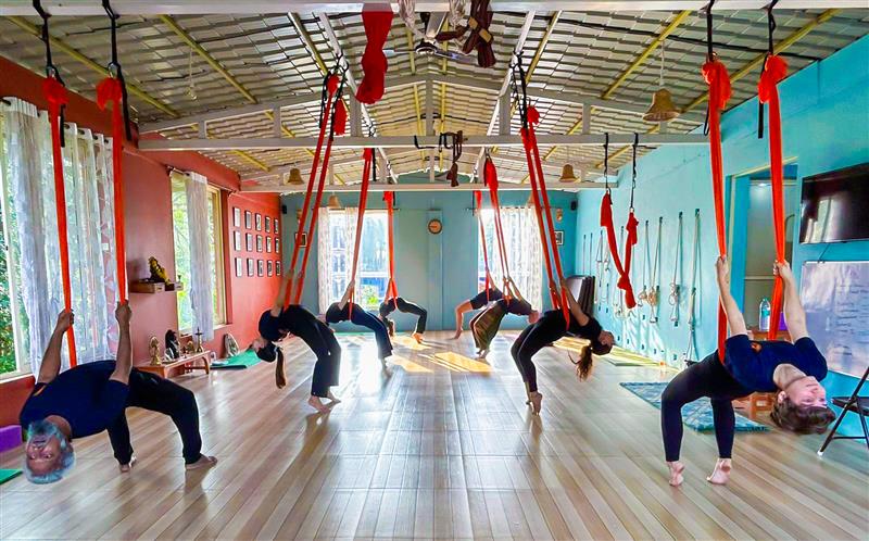 Aerial yoga ttc goa