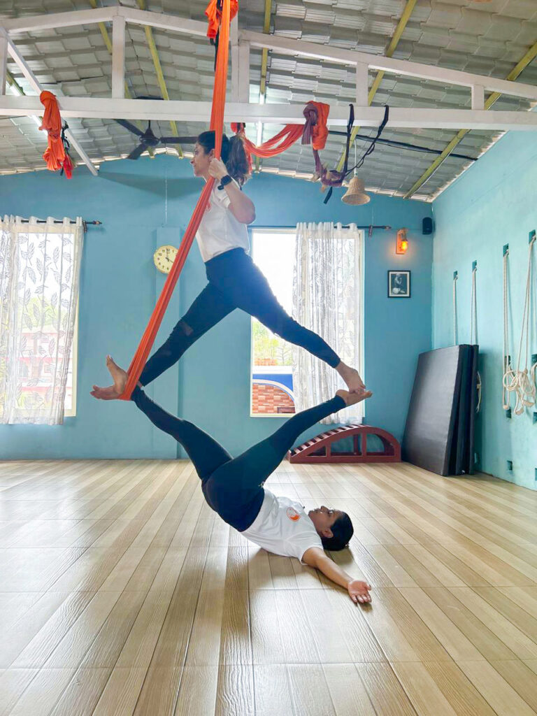 anti-gravity yoga flows