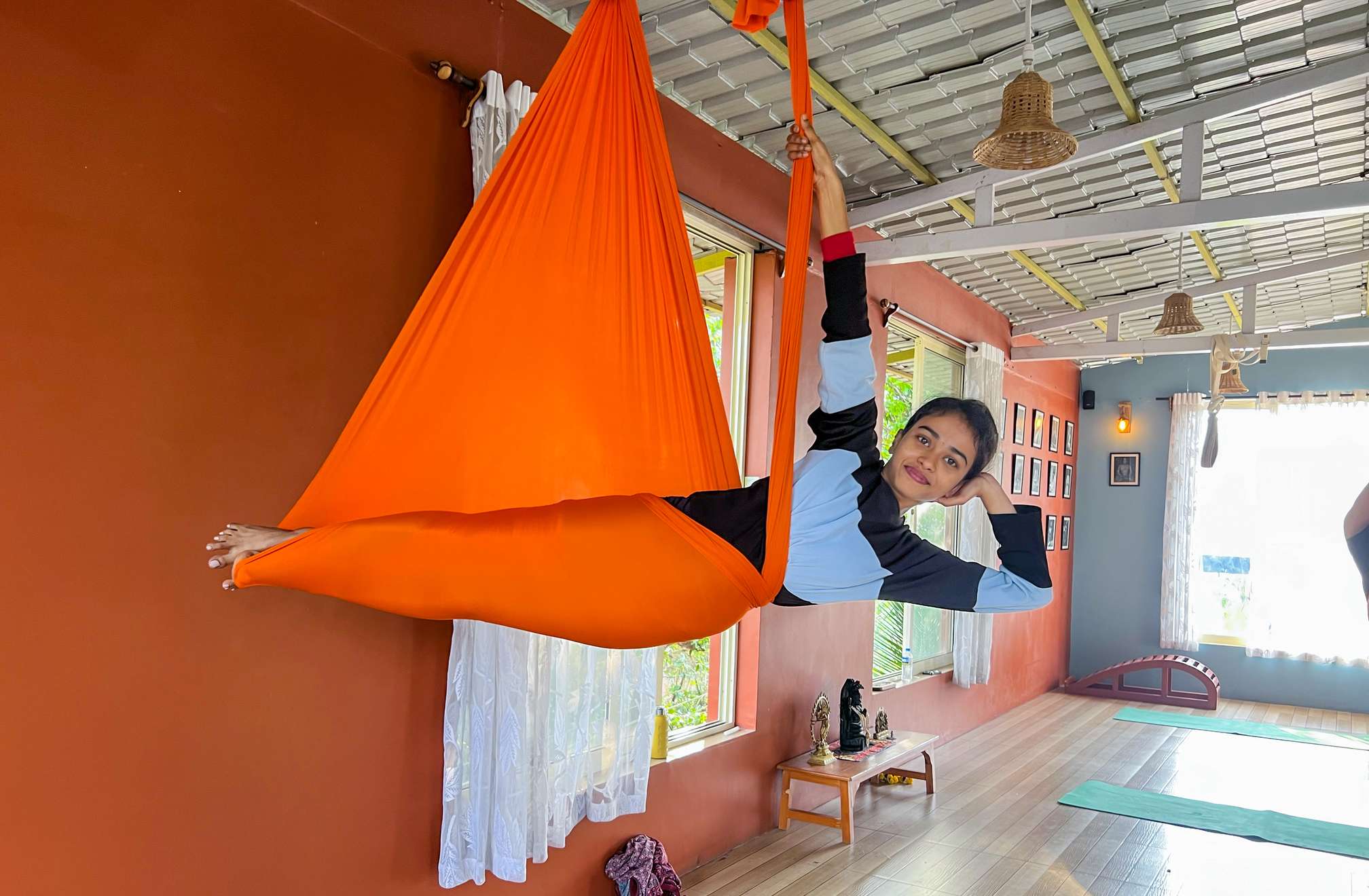Aerial Yoga TTC with adiyogam